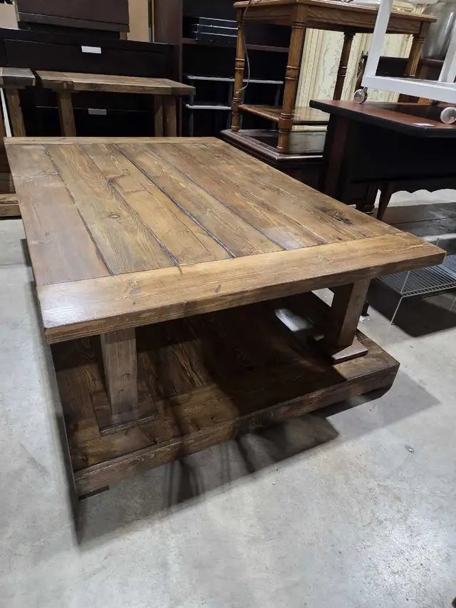 Homemade Wooden Coffee Table