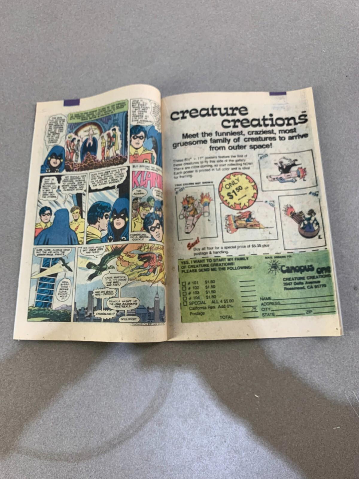 The New Teen Titans #5 Newsstand Variant (DC Comics March 1981)