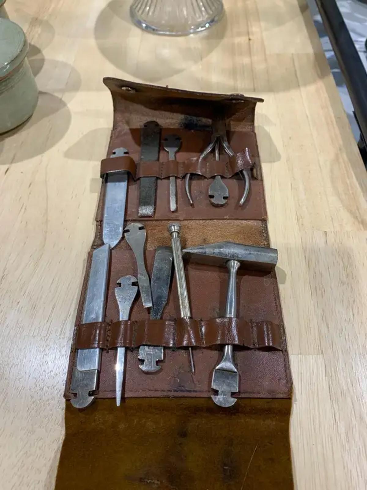 Antique Watchmaker Tool Kit