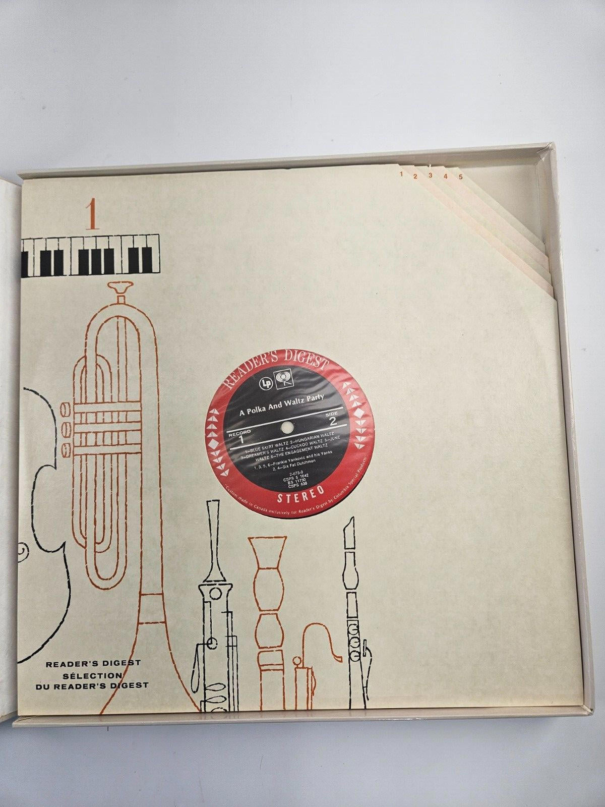 Reader’s Digest - Une soirée polka et valses - 5 disques