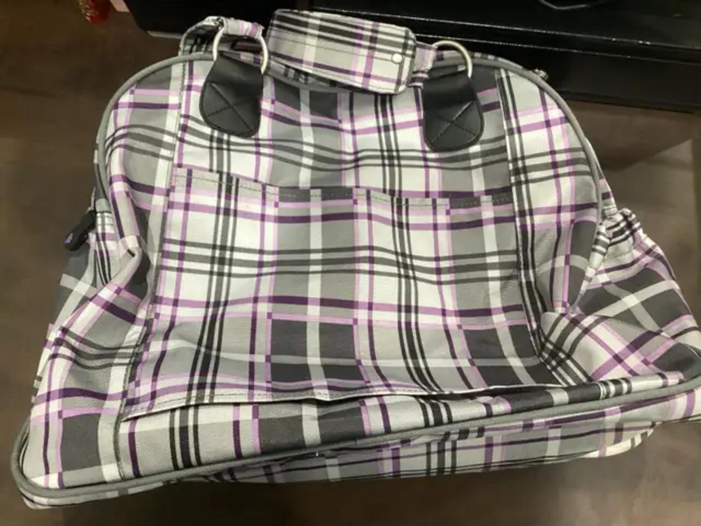 Plaid Roots Shoulder Bag