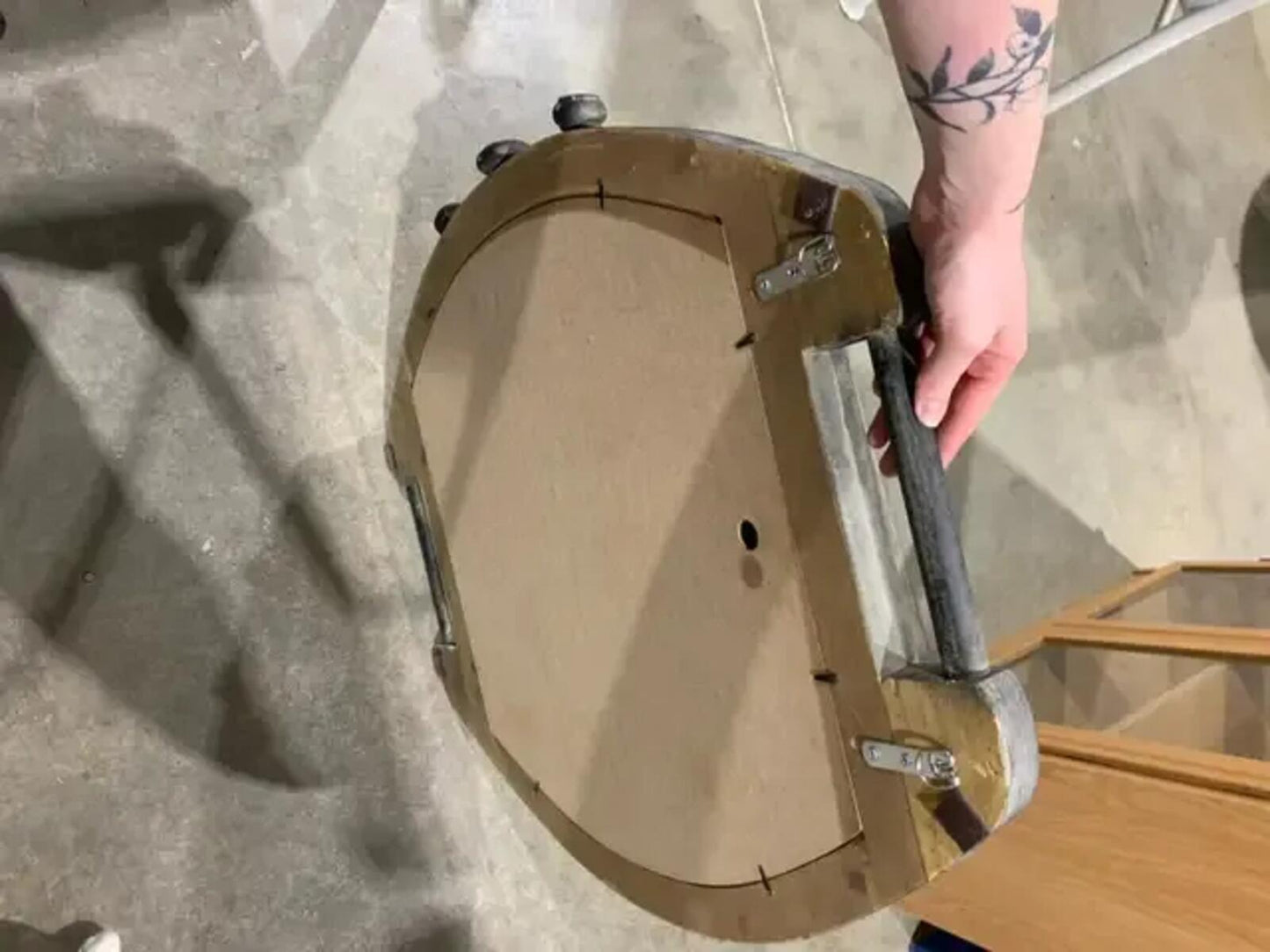 Giant Wrist Watch Styled Wall Clock