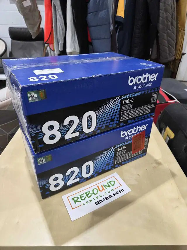 Brother TN820 Toner Cartridge - 2 Available