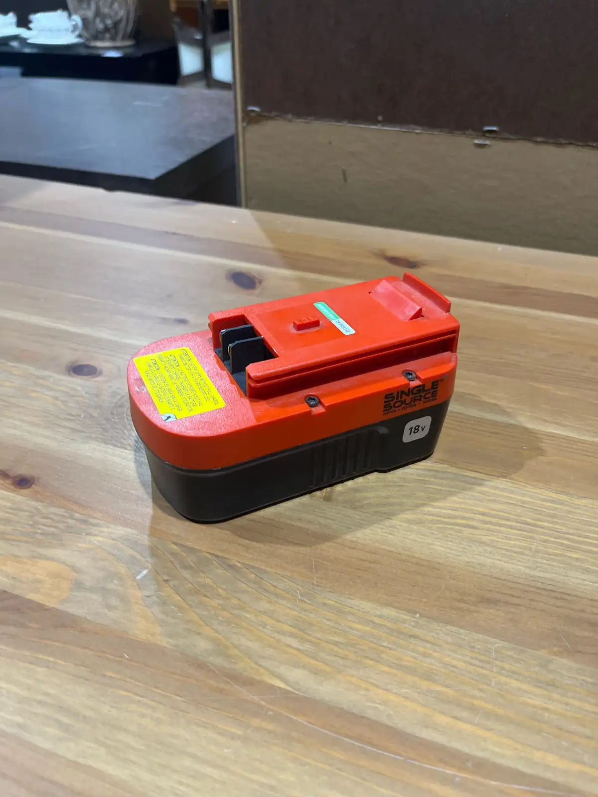 black&decker 18v single source battery