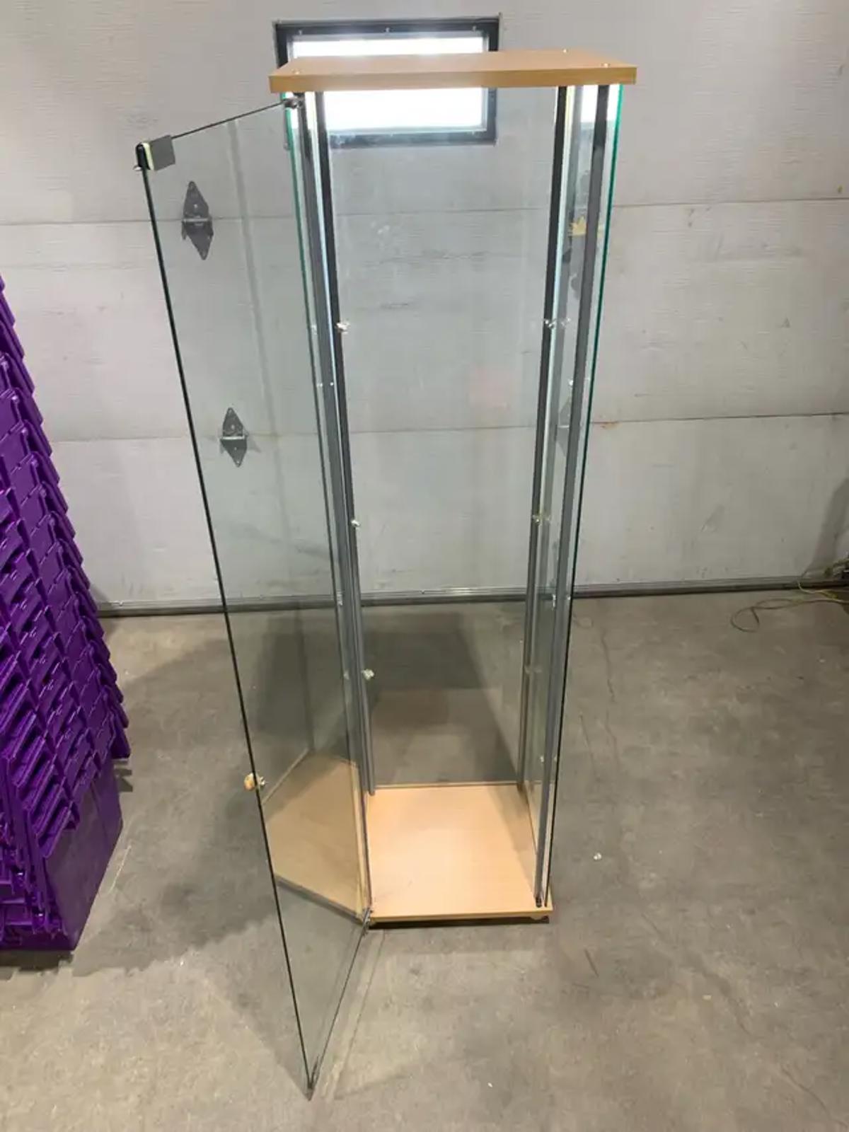 IKEA Glass Display Case -No Shelves