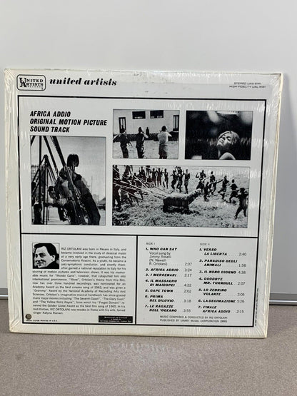 SOUNDTRACK: africa addio UA 12" LP 33 RPM