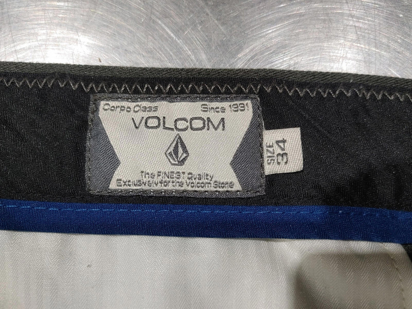 Brand New Volcom CorpoClass Dress Pants Grey Size 34
