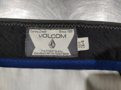 Brand New Volcom CorpoClass Dress Pants Grey Size 34