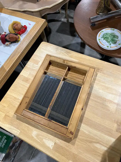 Handmade Wood Window Frame