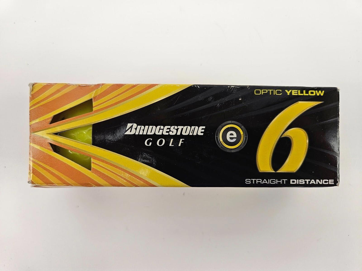 Balles de golf BRIDGESTONE e6 - Lot de 3