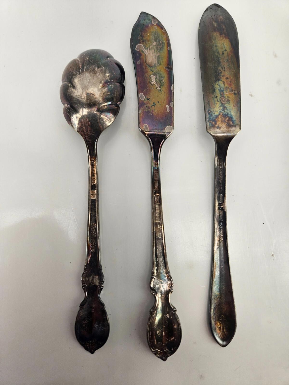 Vintage 1847 Rogers Bros Silverplate Utensils 6.5"