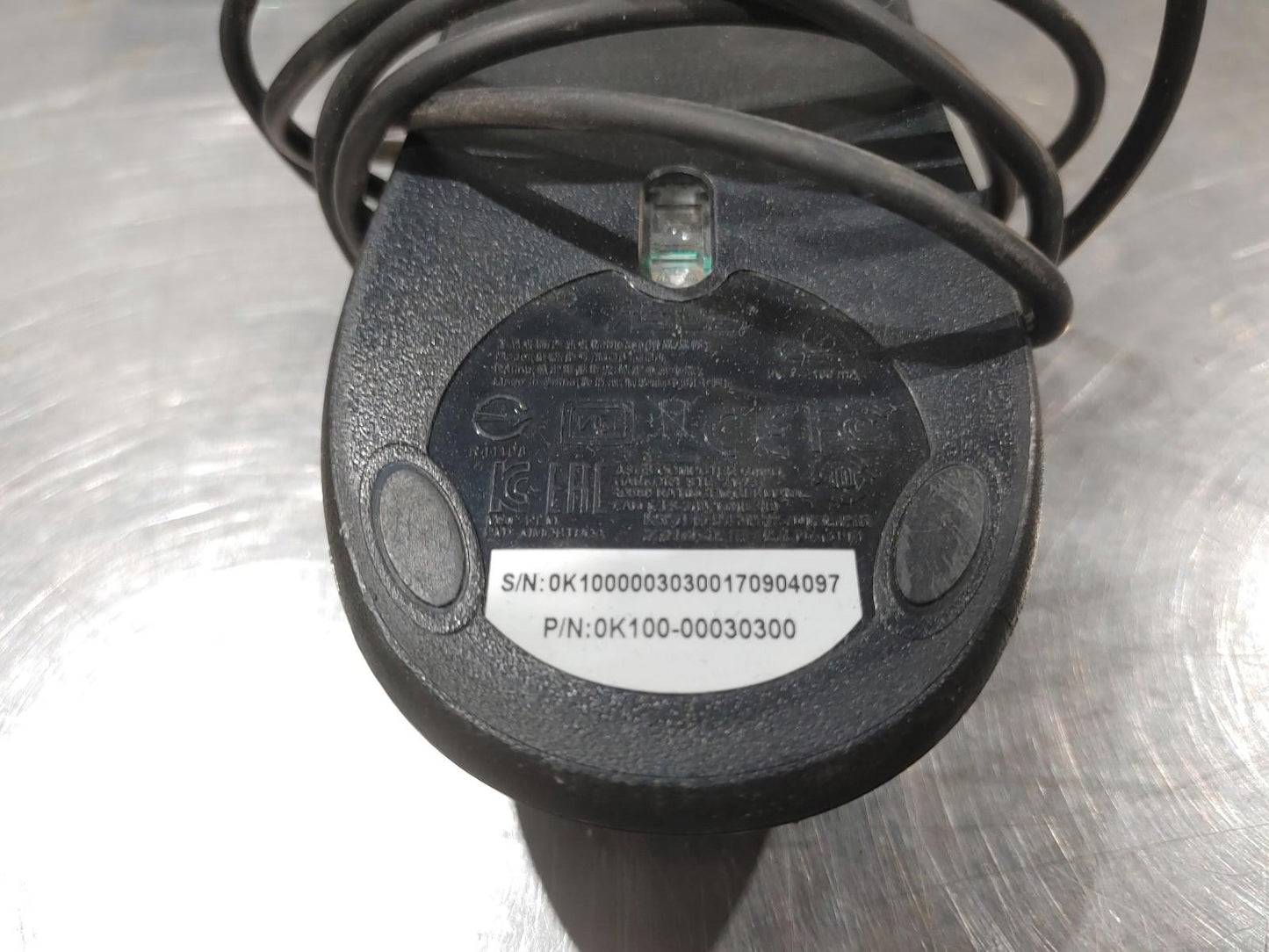 ASUS USB Wired Mouse Model MOBTUOA Black Tested Working - Fair