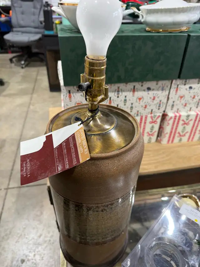 David Brooks Ceramic Lamp