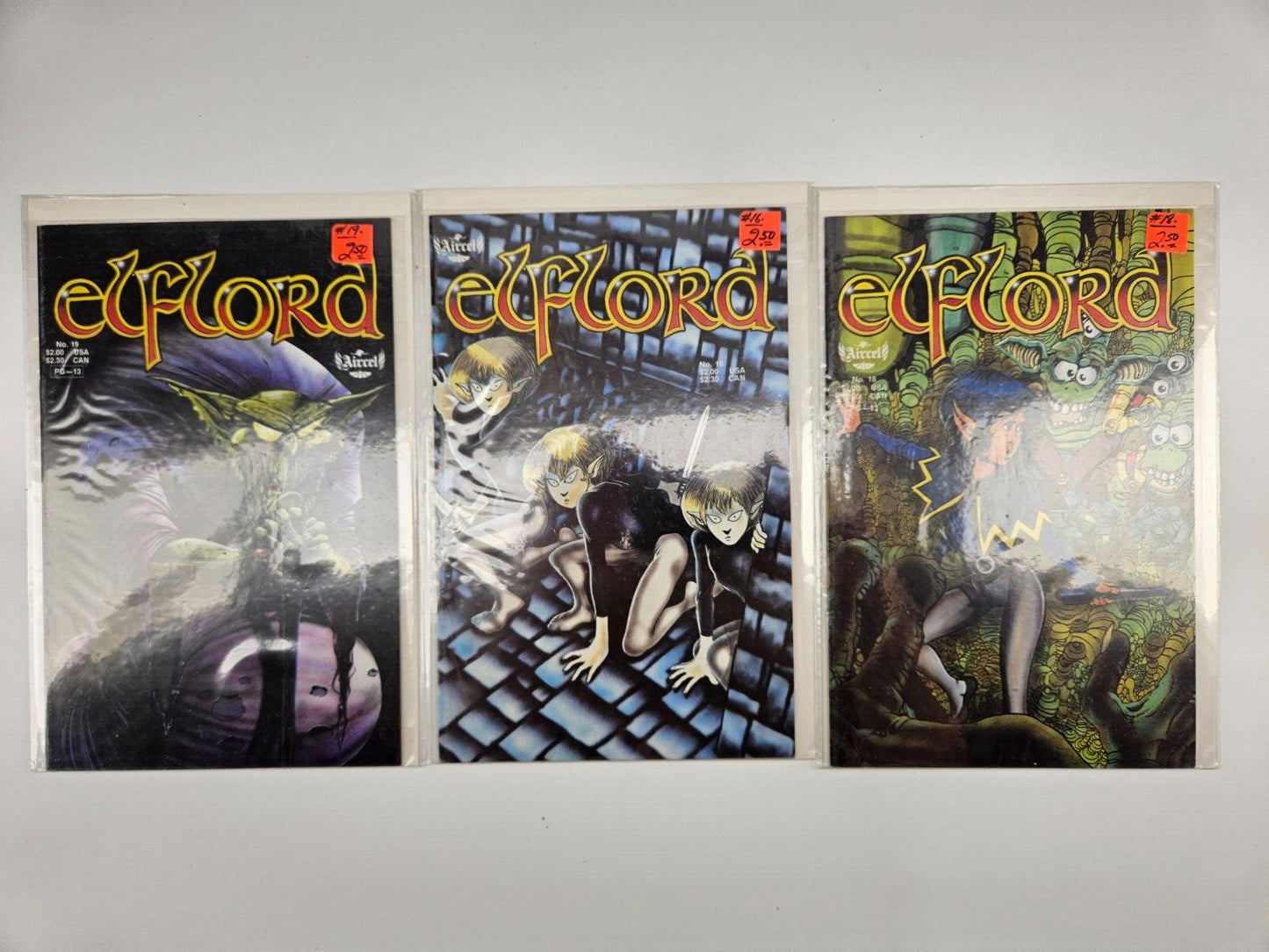Lot of 16 - Elflord Comics - Excellent Condition