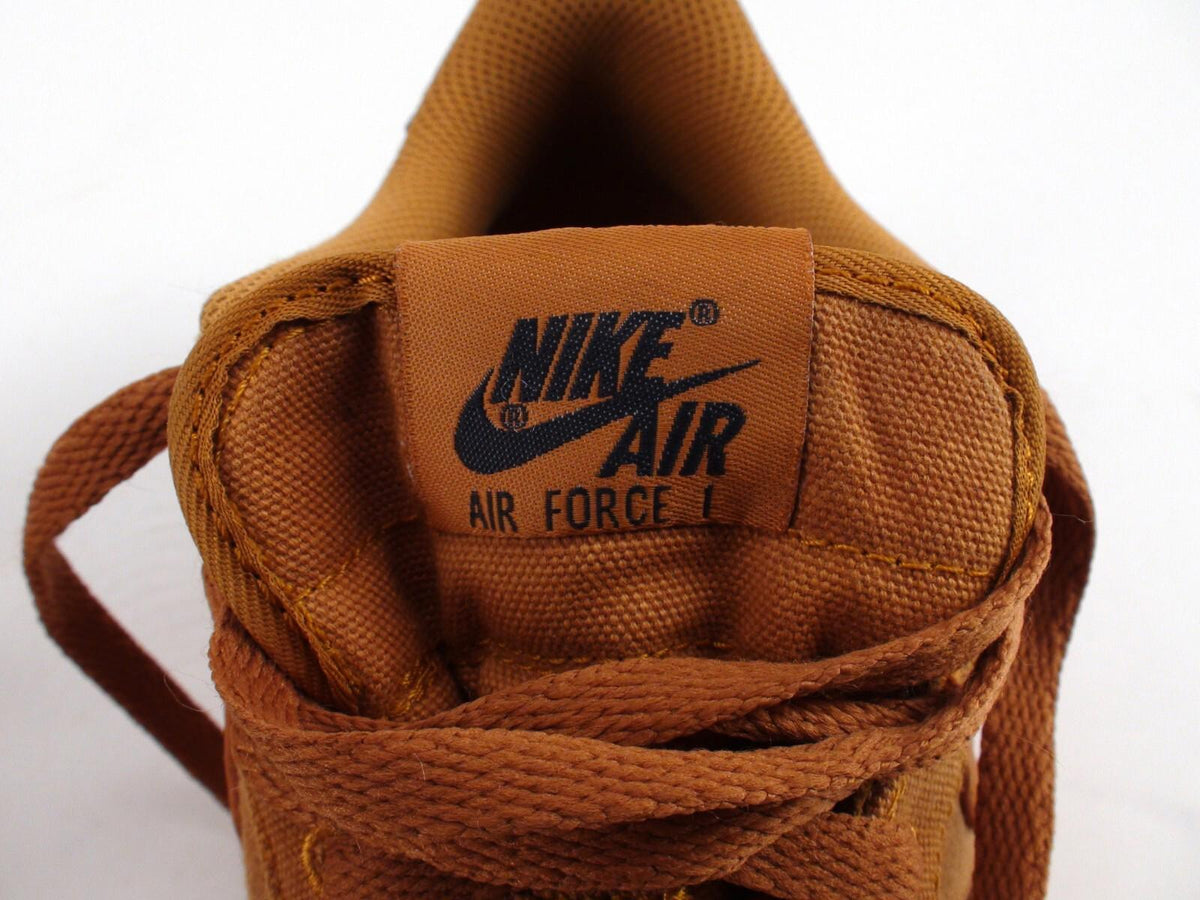 Nike Air Force 1 Low 2018 Monarch Gum - Size 7Y US, 40 EU - Orange, Pre-Owned