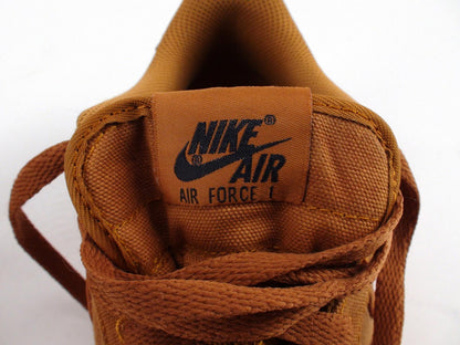 Nike Air Force 1 Low 2018 Monarch Gum - Size 7Y US, 40 EU - Orange, Pre-Owned