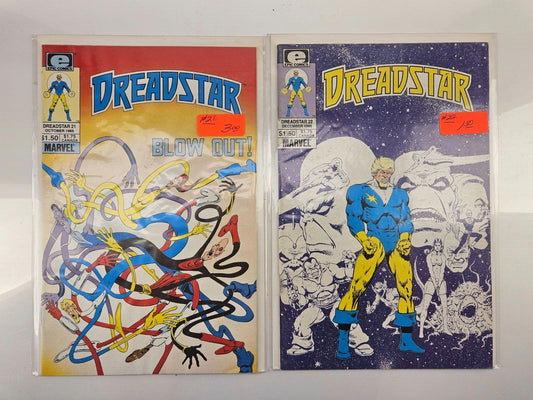 Dreadstar Comic Book Lot of 14