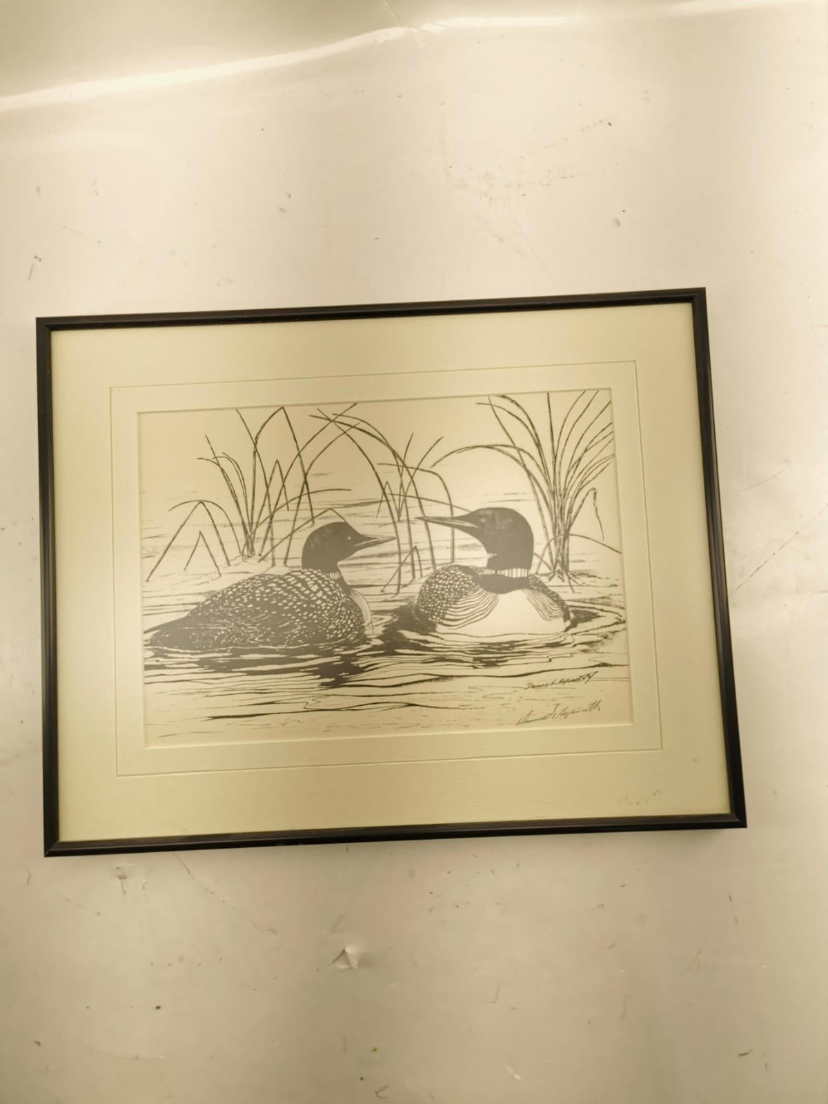 Two birds art by Dennis G. Hepworth