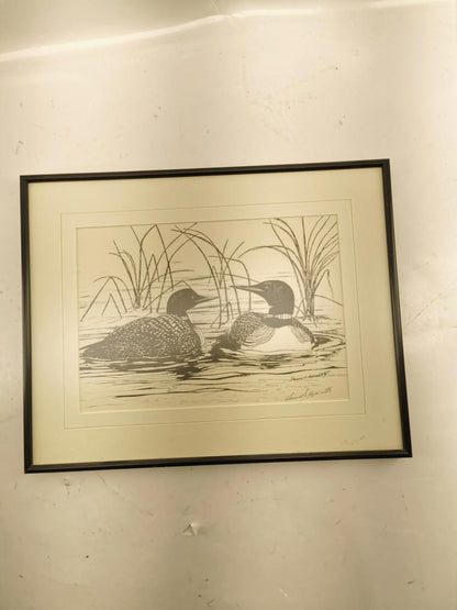 Two birds art by Dennis G. Hepworth