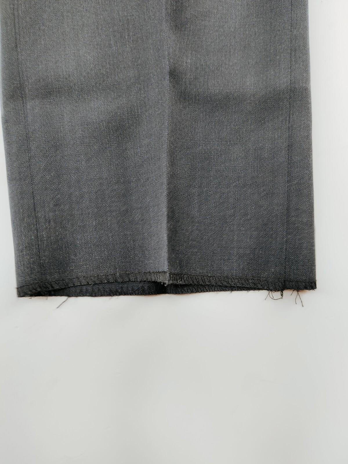 NWT Joseph Abboud Wool Blue Unhemmed Trousers Men's Size 34
