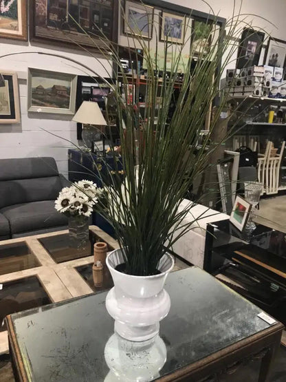 Fake Plant 36” in White Pot