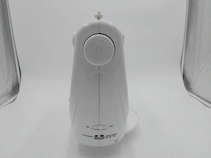 Euro-Pro X Sewing Machine Model 464XC White Tested Working w/ PSU - Fair