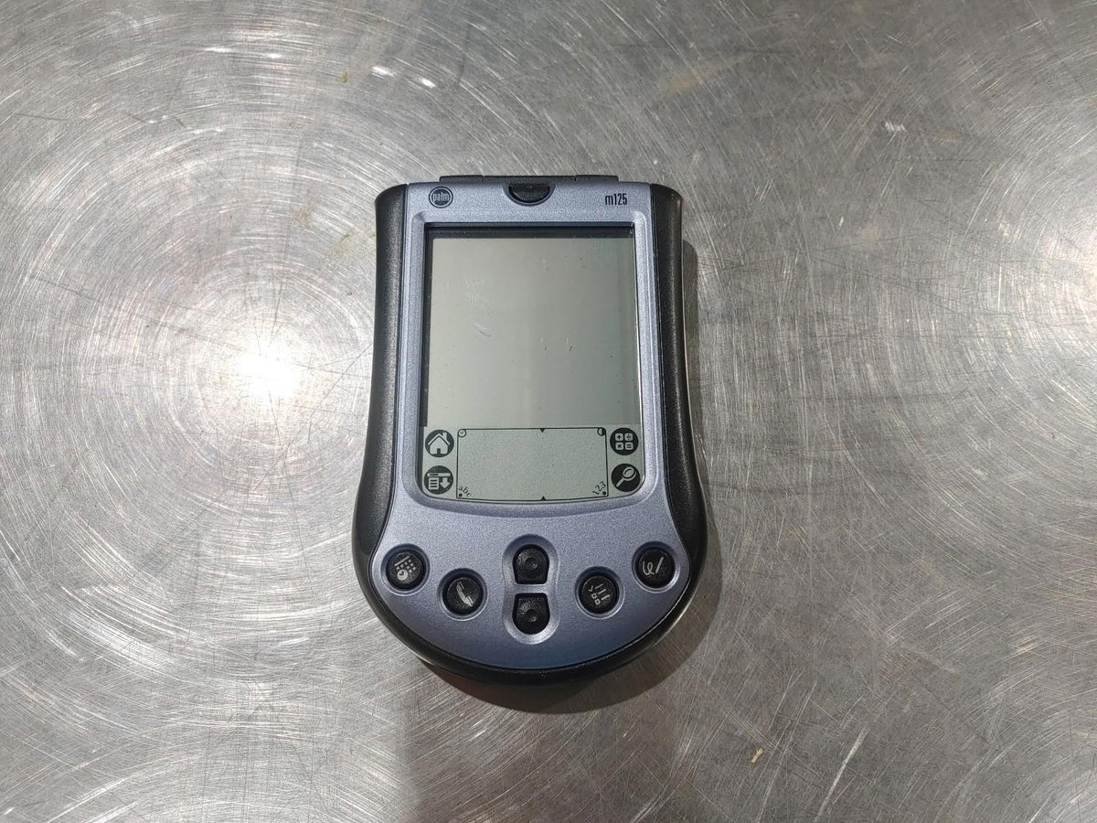 PDA Palm M125 noir en bon état, non testé