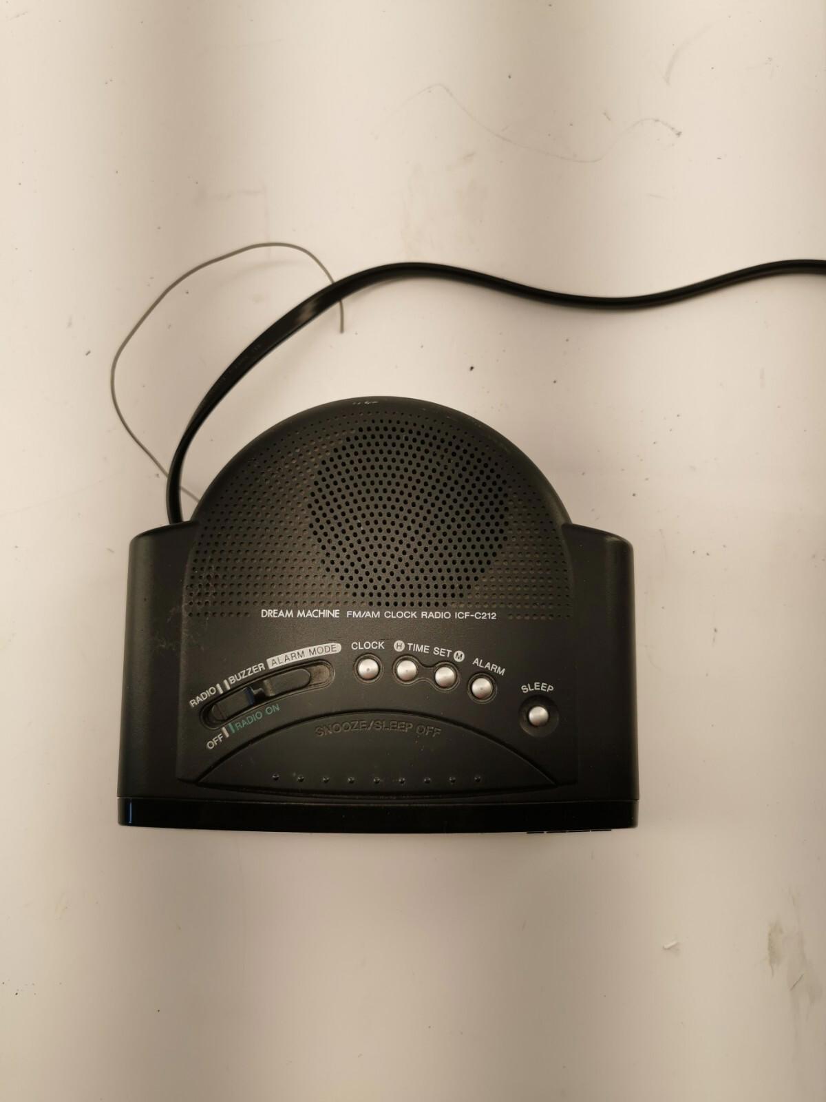 SONY Dream Machine ICF-C212 - AM/FM Alarm Clock Radio