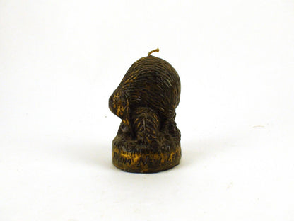 Kiwi Bird Candle W Engraved Text - Pablo Candles, Made In Wellington New Zealand