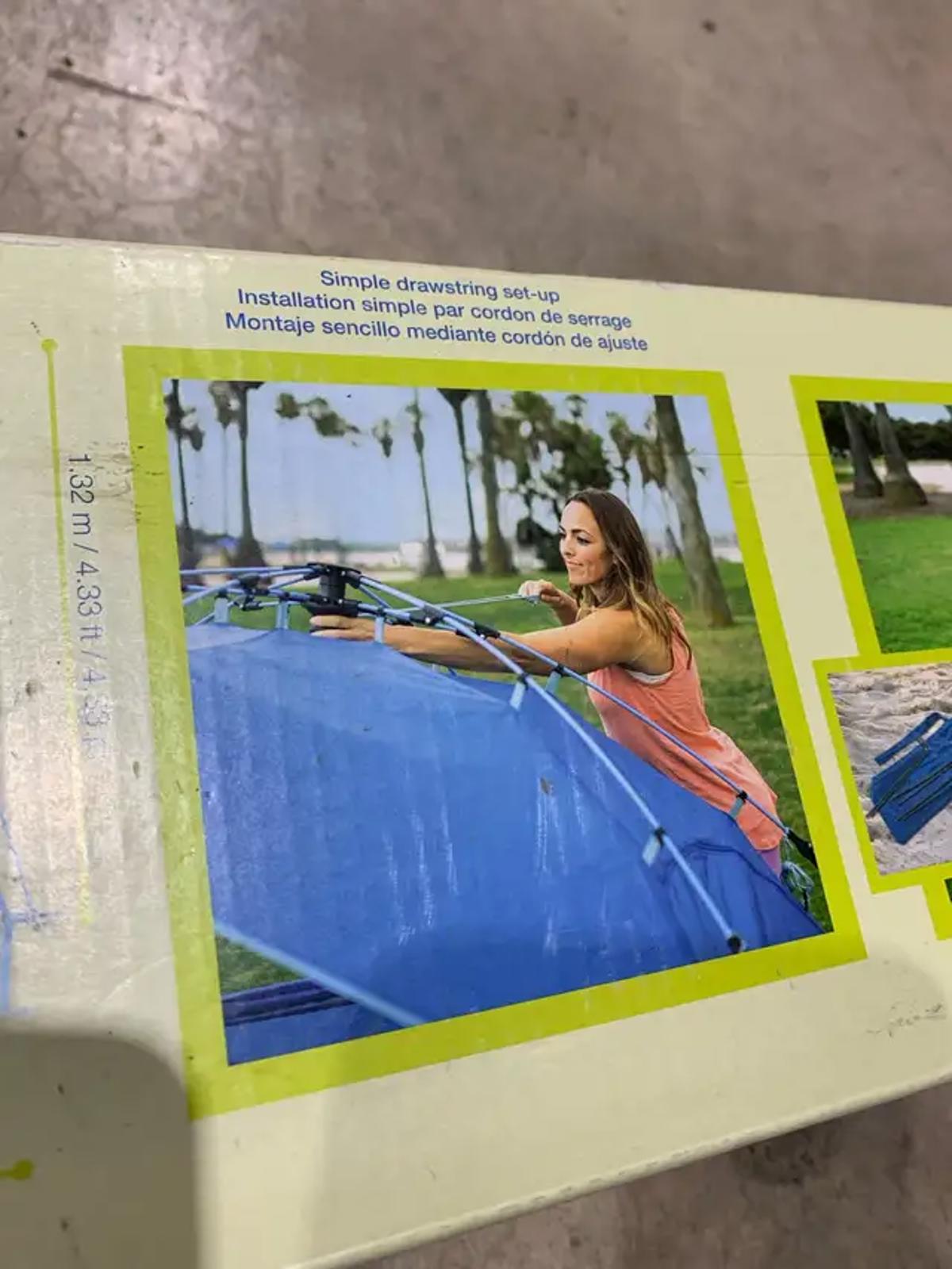 Light Speed QuickShelter with SPF 50 protection