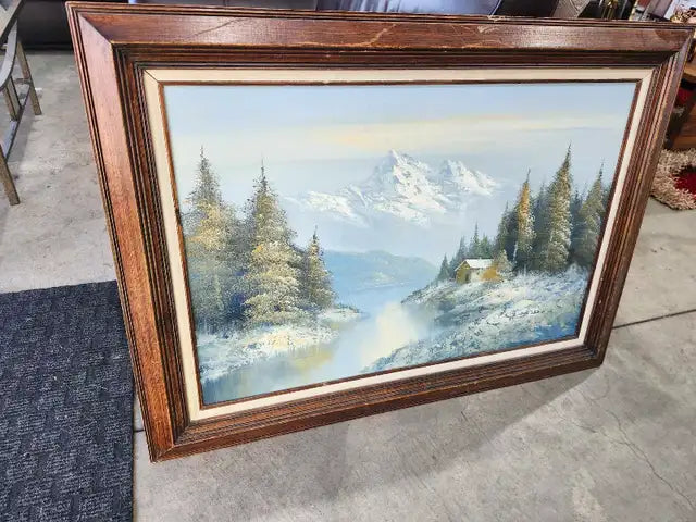 Original Winter Landscape Painting