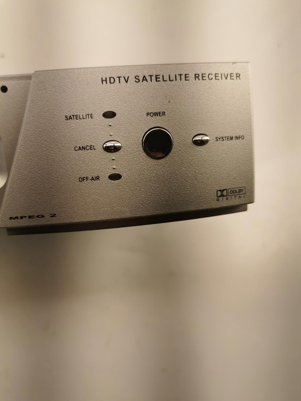 MPEG 2 HDMI satellite receiver