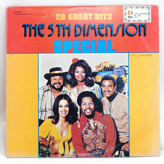 The 5th Dimension 20 Great Hits Special Vinyl Album Record LP