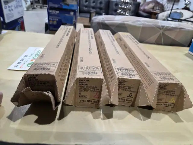 Ricoh Savin Lanier Toner Cartridges Full Color Set