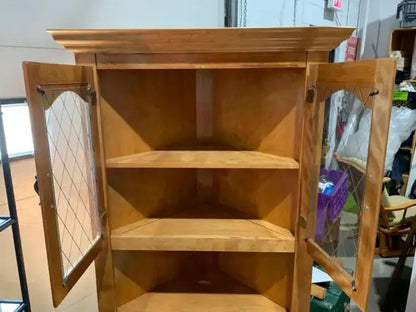 Wooden Corner Cabinet