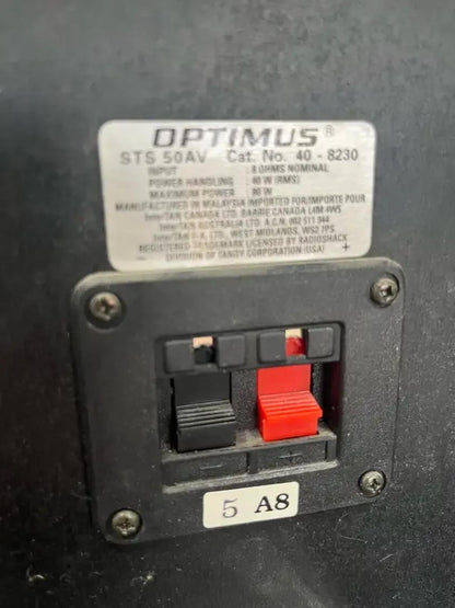 Optimus Speakers - set of 2