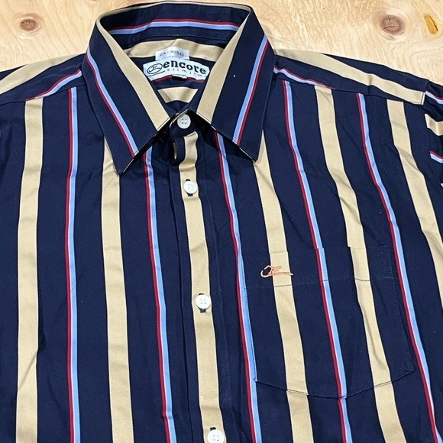 Men’s Encore Striped Shirt (Size L, Like New)