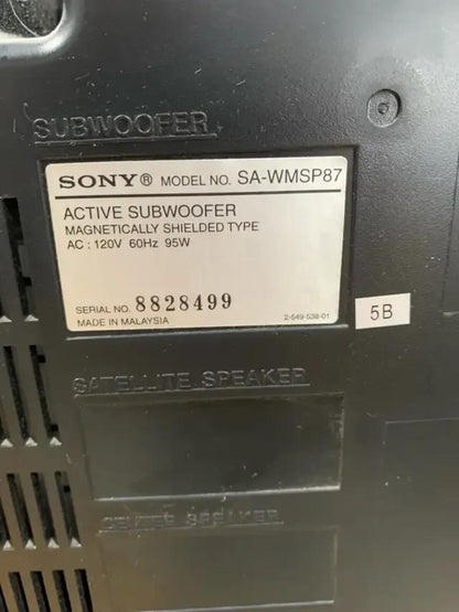 Sony Stereo System