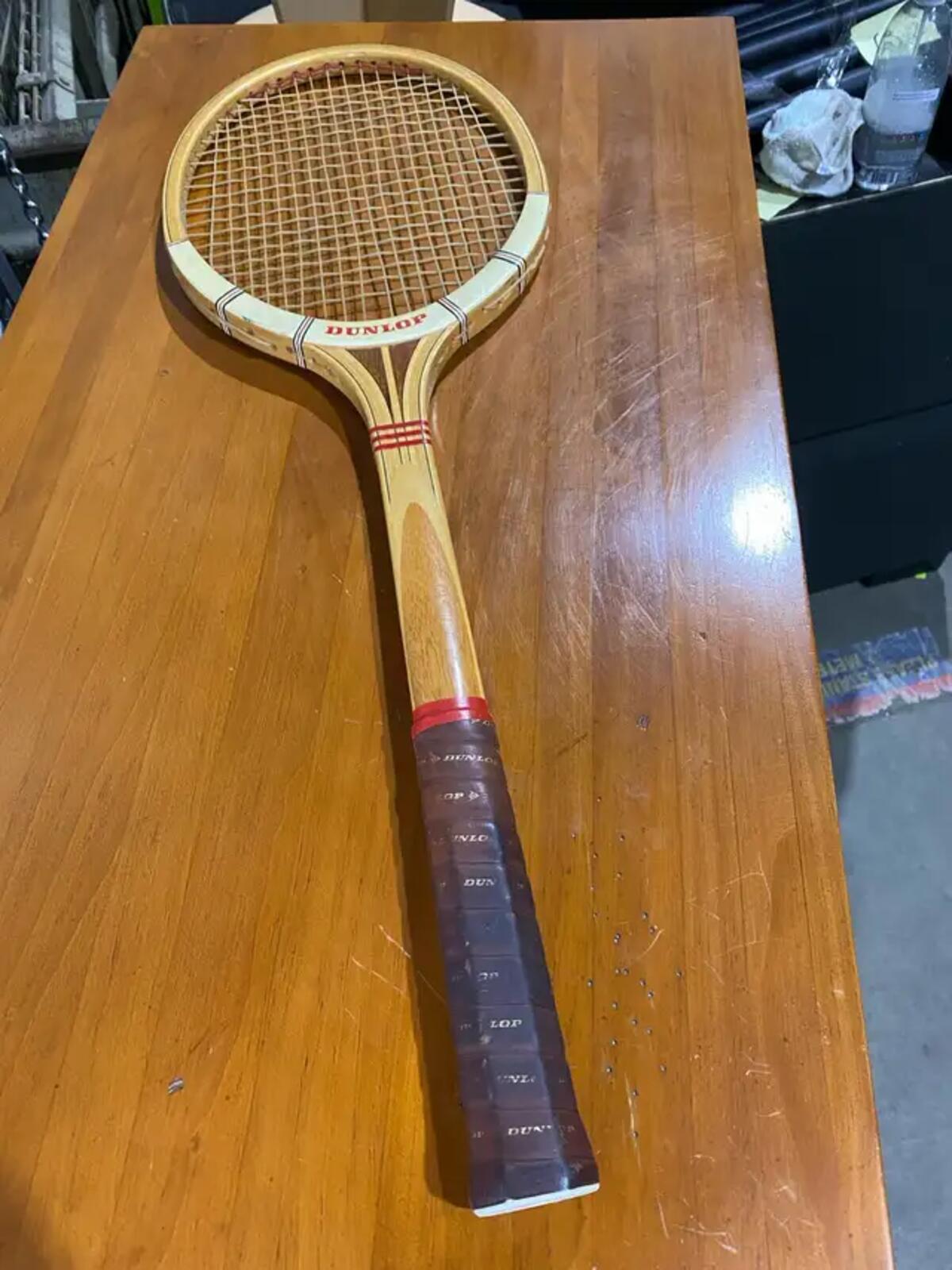 Vintage Dunlop Tennis Racquet
