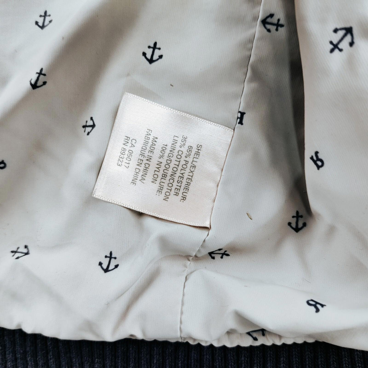 Veste bleue Roots, taille L