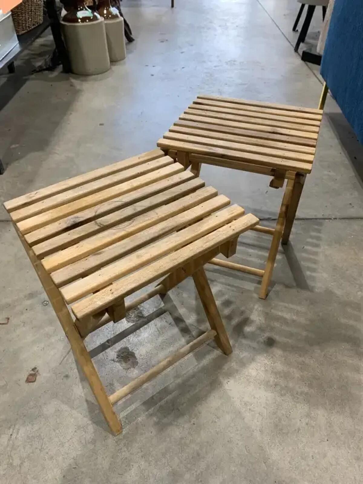 Ikea Bjuron Side Table set of 2