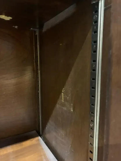MCM Dark Wood Cabinet