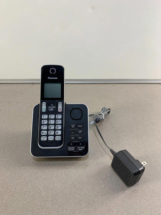 PANASONIC KX-TGD390C Cordless Phone with Answering Machine and Call Blocker