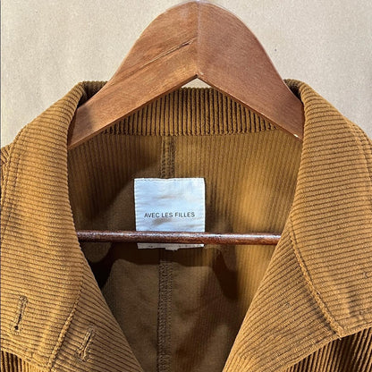 Avec Les Filles Women’s Brown Corduroy Jacket (Size M)