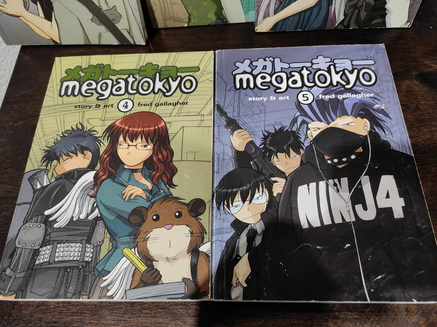 Megatokyo Volume 1-5 Fred Gallagher Rodney Caston Comic Manga