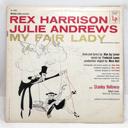 Rex Harrison Julie Andrews My Fair LadyVinyl Album Record LP