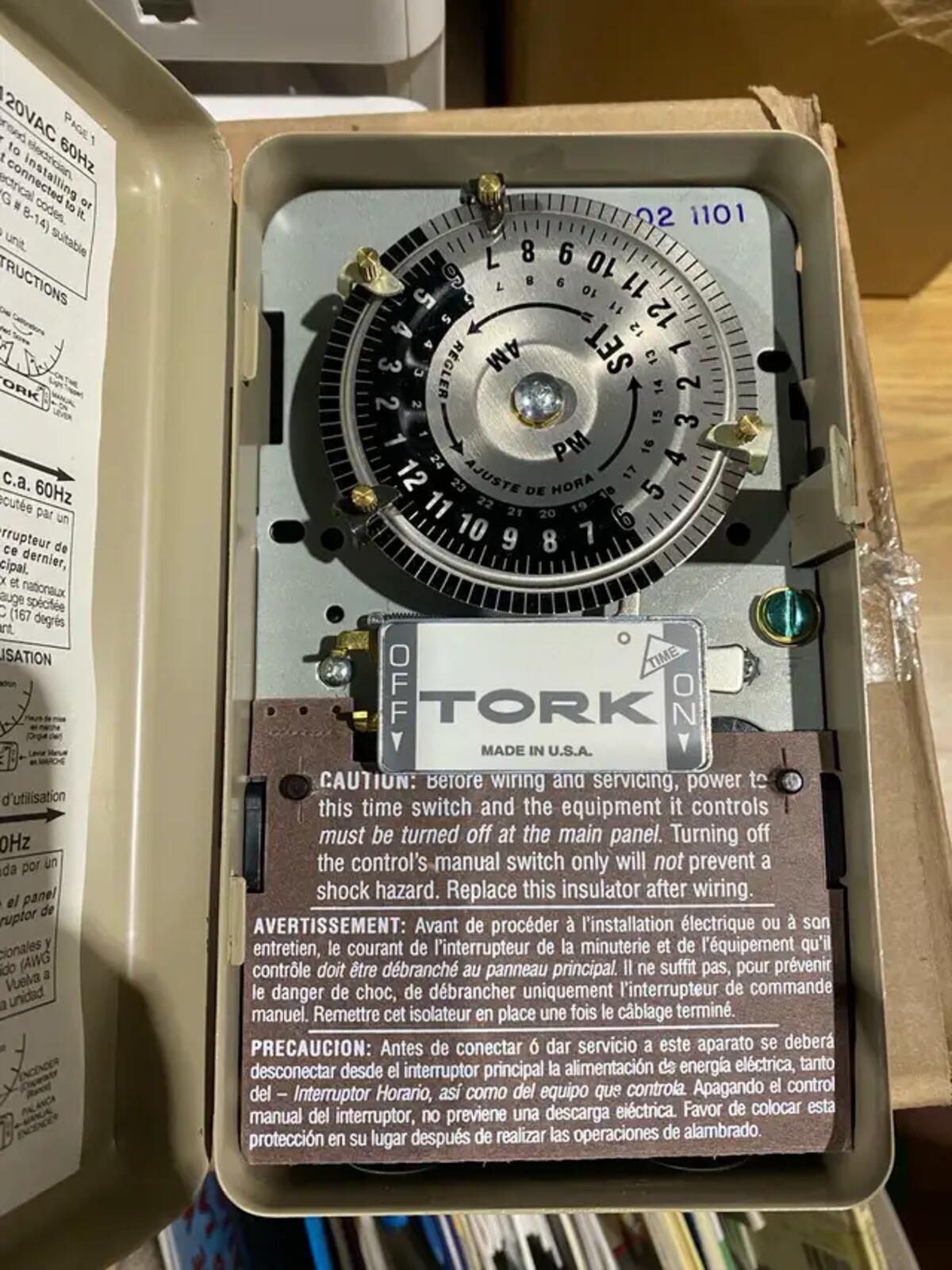 Tork 1101 Timer
