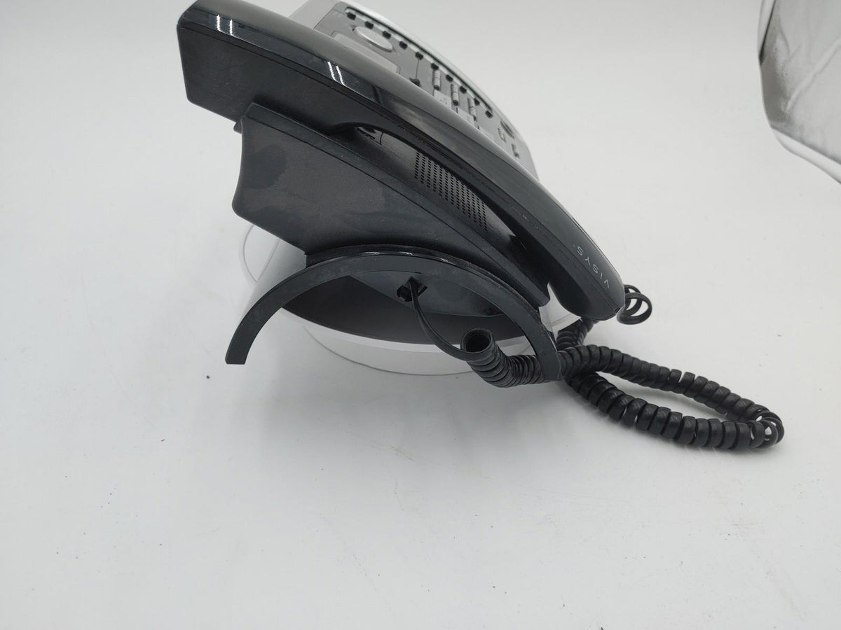 Combiné téléphonique fixe RCA TC25214 noir en bon état, testé et fonctionnel
