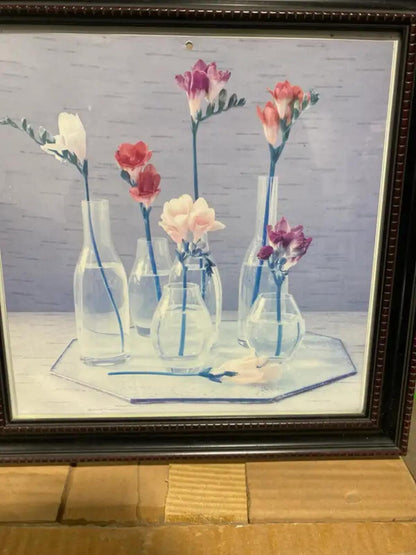 Vintage Floral Print Picture