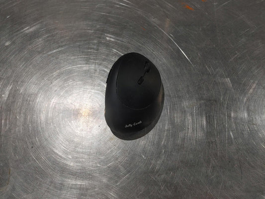 Jelly Comb WGSB-009 Wireless Optical Vertical Mouse Black Tested Working - Fair